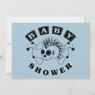 Pojke Shower Inbjudan
