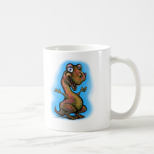 Pojke T-Rex Kaffemugg (Höger)