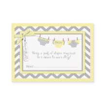 Pojke Tie Diaper Raffle Biljett