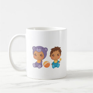 Pojke Twillingars Bear Jumpdress Coffee Mugg