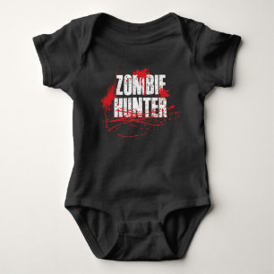 Pojke Zombie Hunter Romper-speldräkt Tee