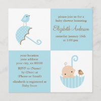 Pojkebaby shower