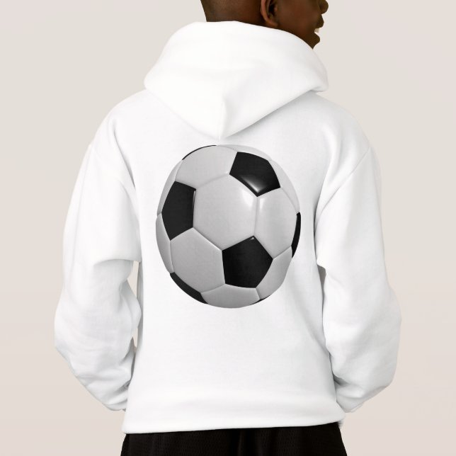 Pojkefotbollhoodie!! T-shirt (Baksida)