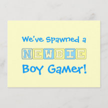 PojkeGamerbaby shower