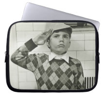 Pojkeinnehav ett träsvärd