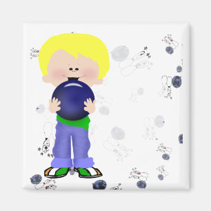 Pojkekastare Magnet