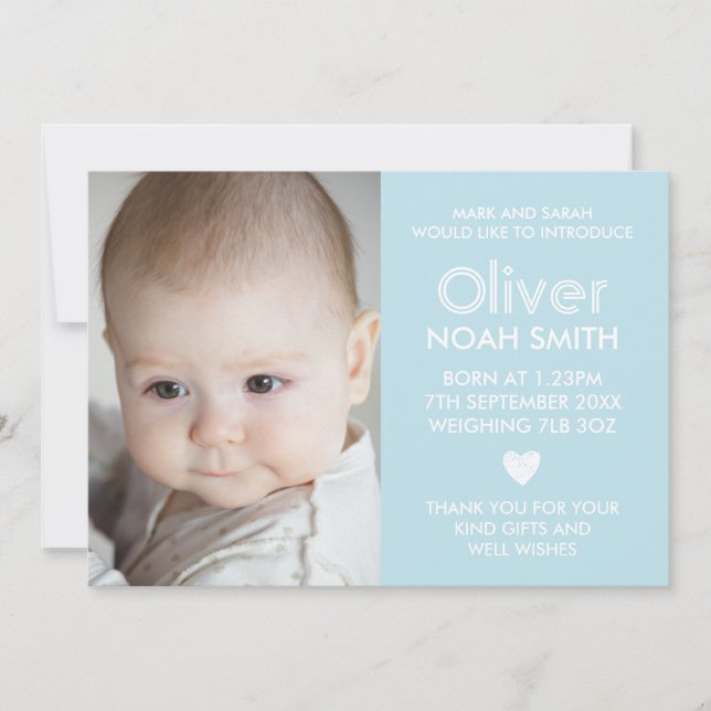 Pojkemeddelandet/tackar dig att card tack kort (Framsida)