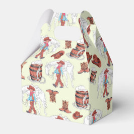 Pojken Cowboy och Häst för part-favoritruta Presentaskar