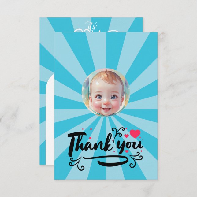 Pojken Flat Tack, ditt kort (Fram/baksida)