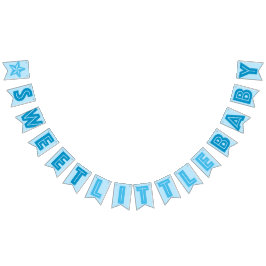 POJKEN FÖR ☆ FÖR BABYEN FÖR BLÅTT☆ UNDERTECKNAR VIMPLAR