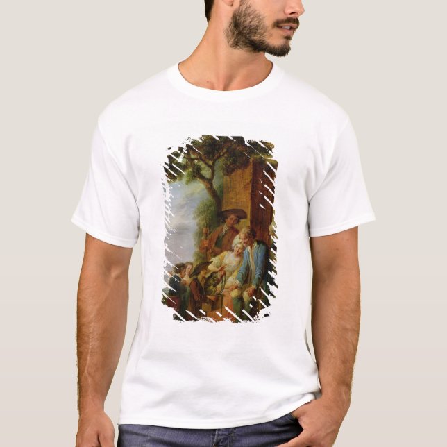 Pojken från savoyen och hans Marmot, 1783 Tee (Framsida)