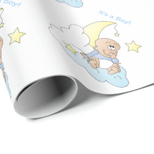 Pojken gör en Wish Presentpapper
