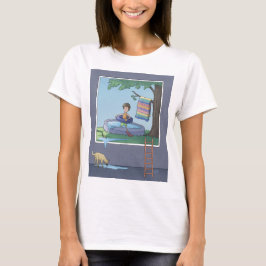 Pojken i bassäng T-Shirt