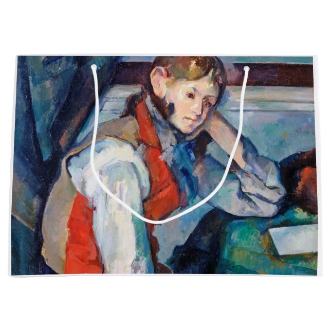 Pojken i Red Vest, Cezanne (Framsidan)