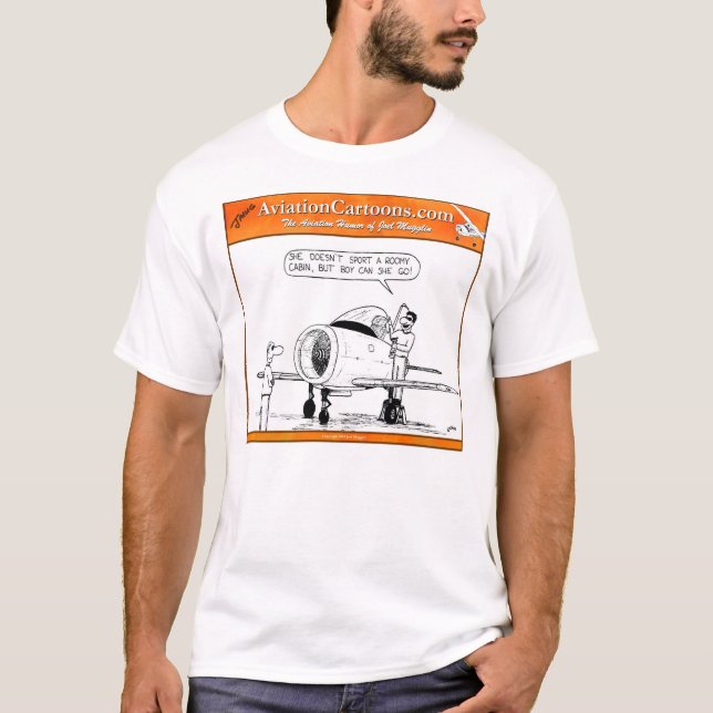 Pojken kan henne gå t-shirt (Framsida)