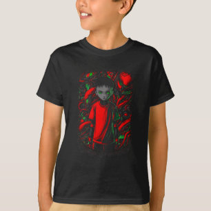 Pojken och maskinerna t shirt