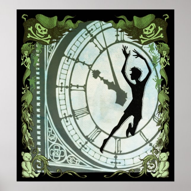 Pojken som inte skulle växa upp poster (Framsidan)