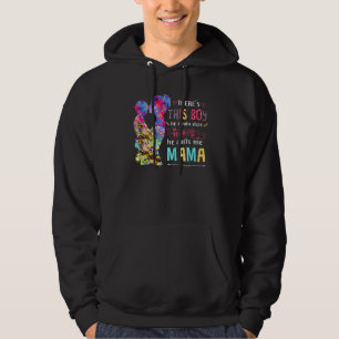Pojken som slår mitt hjärta han kallar mig Mamma Hoodie