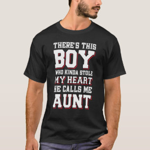 Pojken som slår mitt hjärta hon kallar mig Aun T Shirt