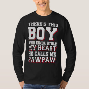 Pojken som slår mitt hjärta hon kallar mig Tass T Shirt
