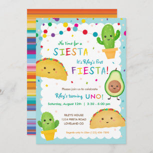 Pojkens första fiesta-födelsedag - ingen tid för s inbjudningar