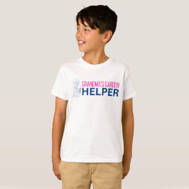Pojkens mormors trädgårdshjälp T-shirt