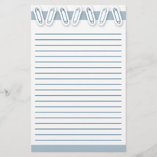 Pojkesäkerhetsnål Brevpapper