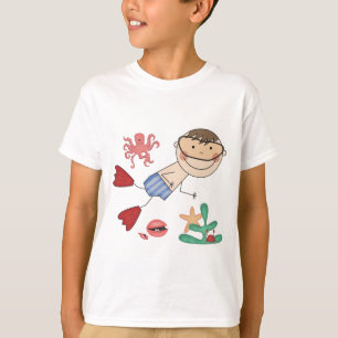 PojkesimningT-tröja och gåvor Tee Shirt