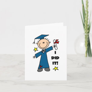 Pojkestudent Kort