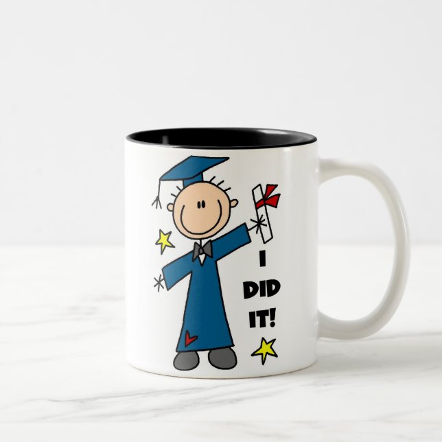 Pojkestudent Två-Tonad Mugg (Höger)