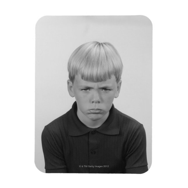 Pojkliga uttryck magnet (Vertikal)