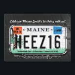Pojks 16:e inbjudan till Maine-licens<br><div class="desc">Tonåring pojkar är svåra att handla för, eller hur? Men en tonårspojk som vingar 16 och får sitt körkort är en milstolpe att fira! Det finns gott om "Sweet sixteen"-konstruktioner där ute, men inte så många utformningar som är inriktade på pojkarna. Den här designen summerar din födelsedagsfirande snabbt. Det är...</div>