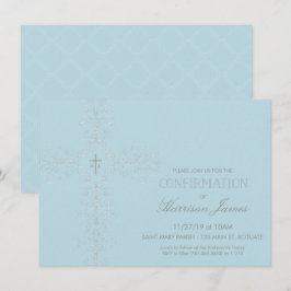 Pojks bekräftelseinbjudan till Kor, Initialer Inbjudningar