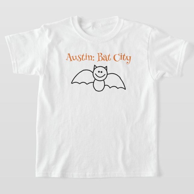 Pojks CISV Fladdermus City T-Shirt (Laydown)
