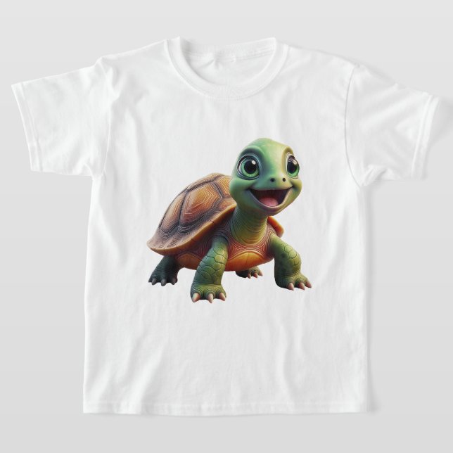 Pojks Cute Dinosaur T-Shirt (Laydown)