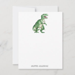 Pojks Dinosaur Anteckningskort