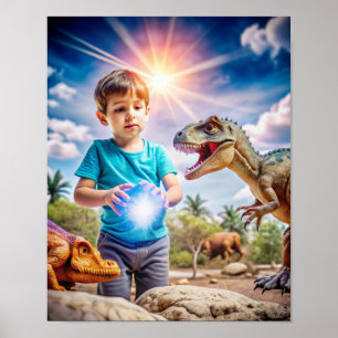 Pojks Dinosaur Äventyr - Utforskning utomhus Poster