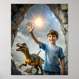 Pojks Dinosaur Äventyr - Utforskning utomhus Poster