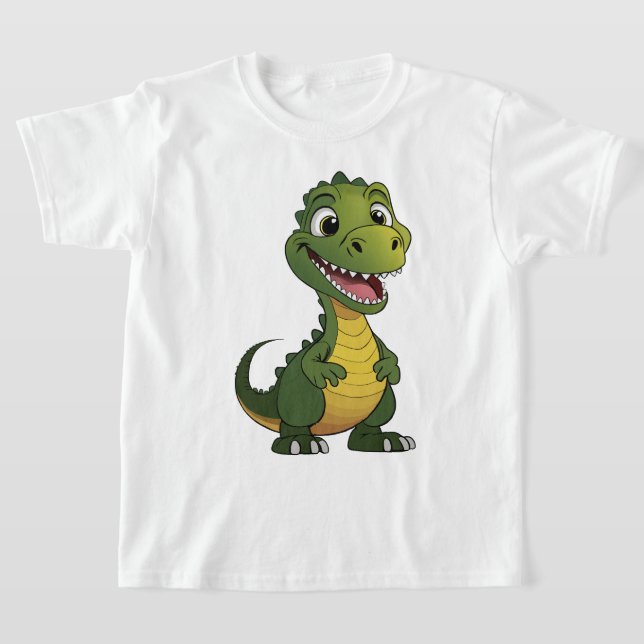 Pojks Dinosaur T-Shirt (Laydown)