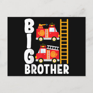 Pojks Fire Lastbil Fire Theme Big Brother Fire Eng Helg Vykort