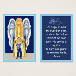 Pojks Guardian Angel-bönekort Visitkort