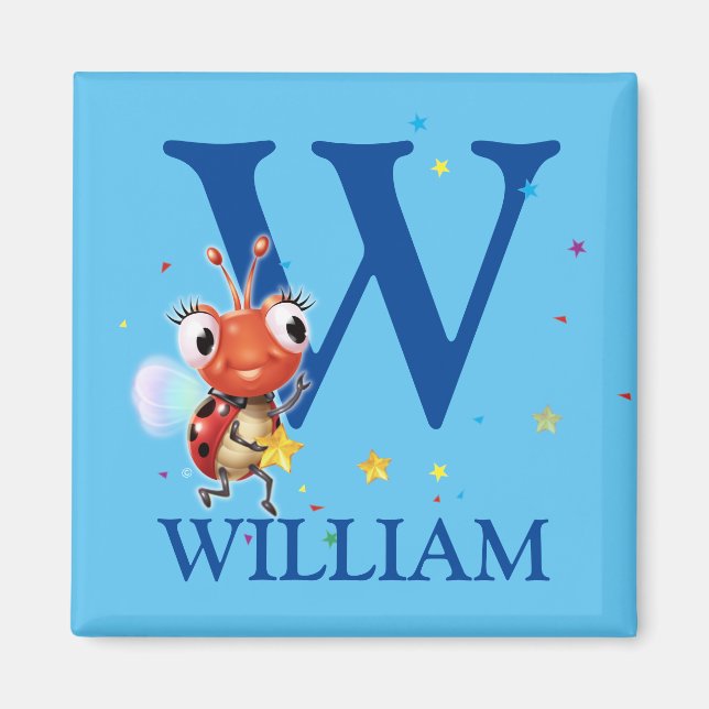 Pojks inledande skugghund magnet (Framsidan)