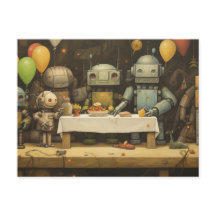 Pojks Roligt Födelsedagsfest inbjudan #2