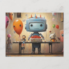 Pojks Roligt Födelsedagsfest inbjudan #5