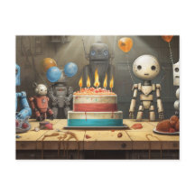 Pojks Roligt Födelsedagsfest inbjudan #8