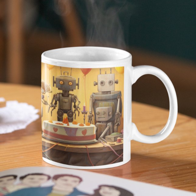 Pojks Roligt Födelsedagsfest Mugg #13 (Boy's Fun Birthday Party Mugs #13
)