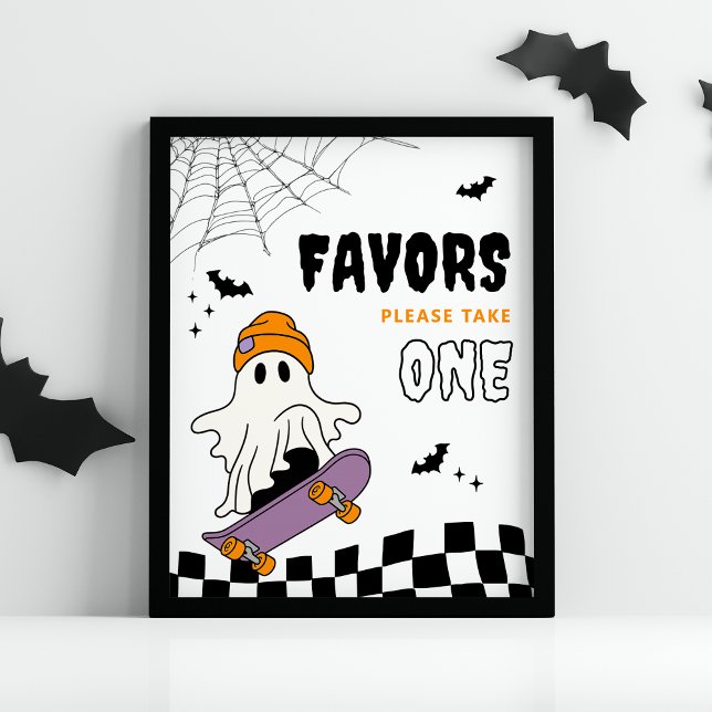 Pojks taloky Halloween Birthday Favors-tecken Poster (Skapare uppladdad)