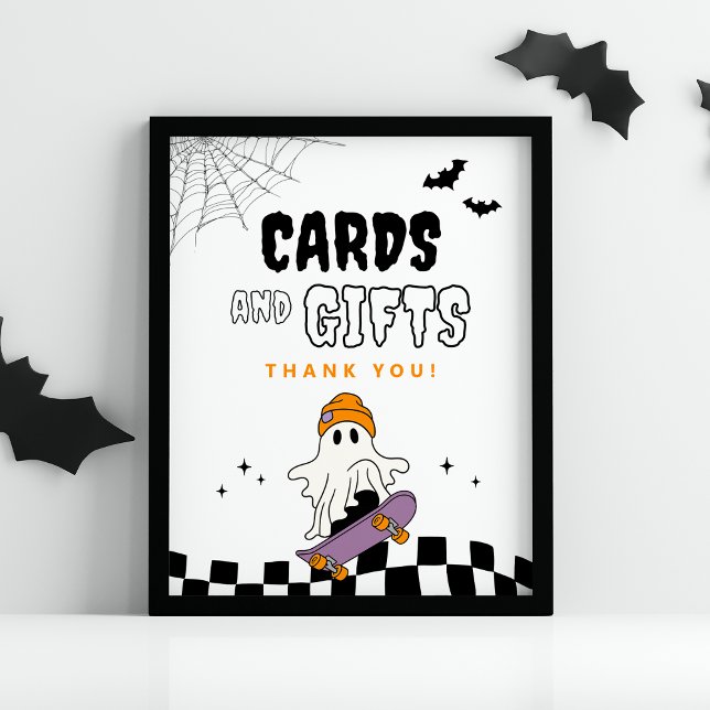 Pojks taloky Halloween Födelsedagskort & Gift-teck Poster (Skapare uppladdad)