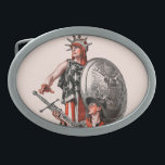 Pojkscout och frihet<br><div class="desc">J.C. Leyendecker | pojkscout som räcker svärd till frihet</div>