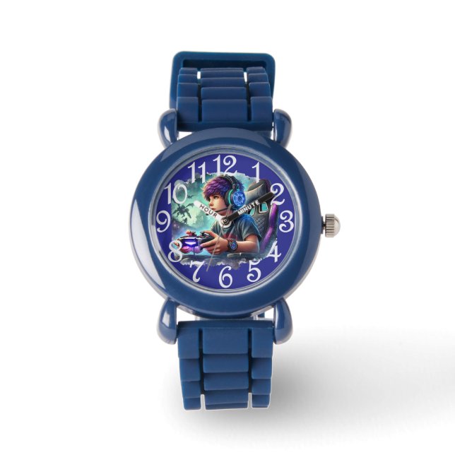 Pojkspelar Armbandsur (Framsida)